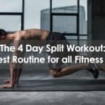 4 day split workout